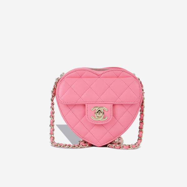 Small Heart Bag - Pink