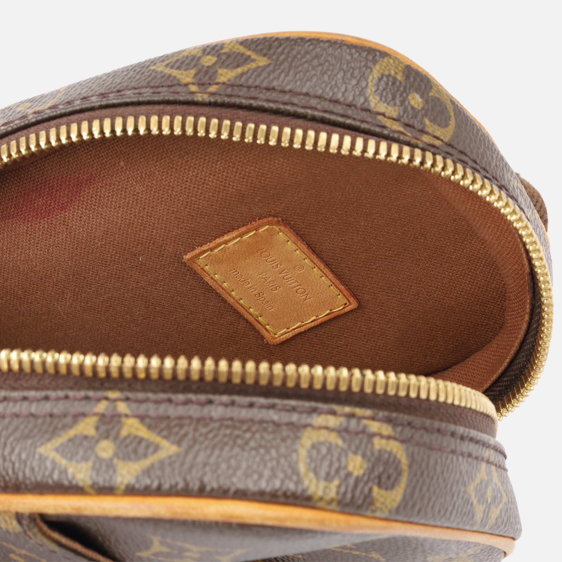 Louis Vuitton Pochette Gange Crossbody Monogram Canvas GHW