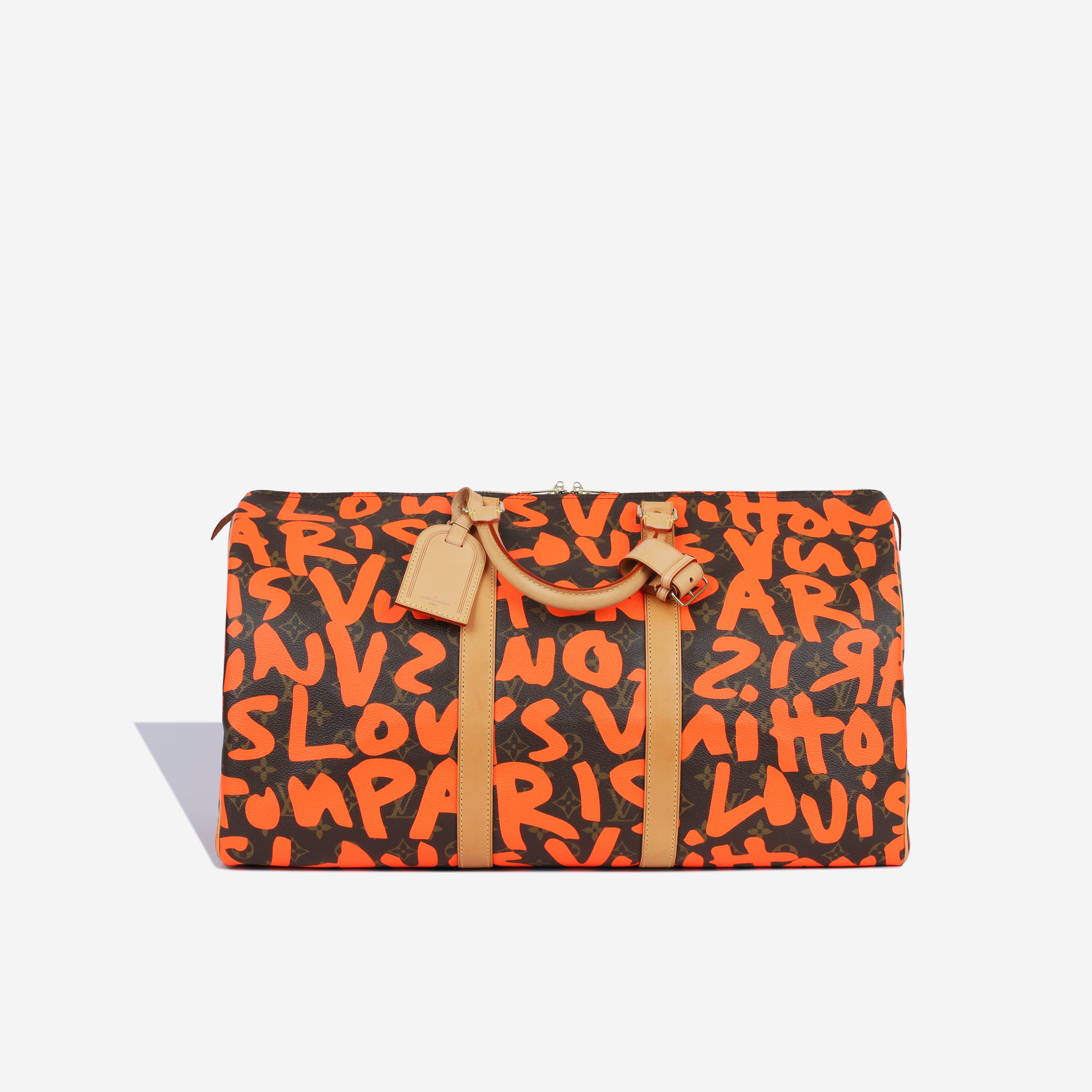 Louis Vuitton - Keepall 50 - Graffiti Monogram GHW - Pre-Loved