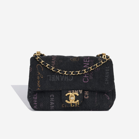 Denim Mood Small Flap Bag - Bagista