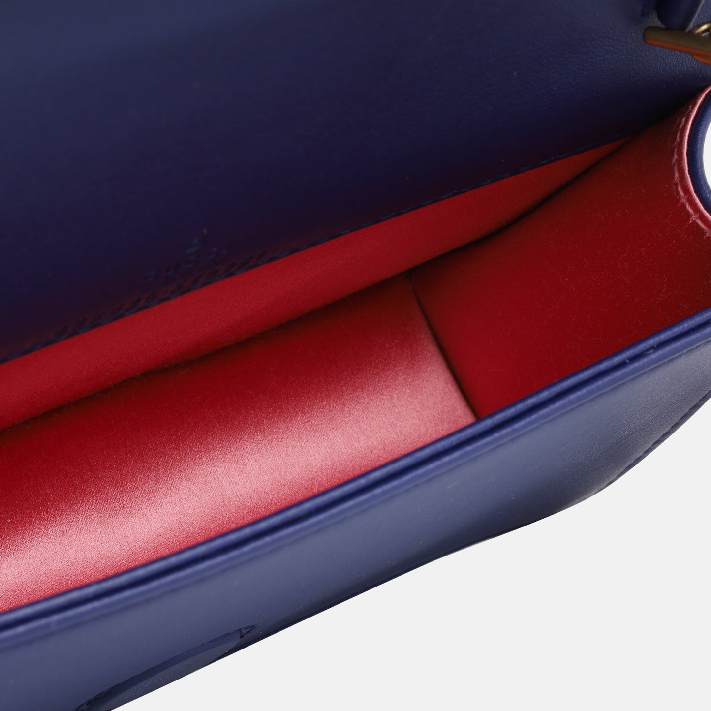 Mini Velvet Chevron Flap