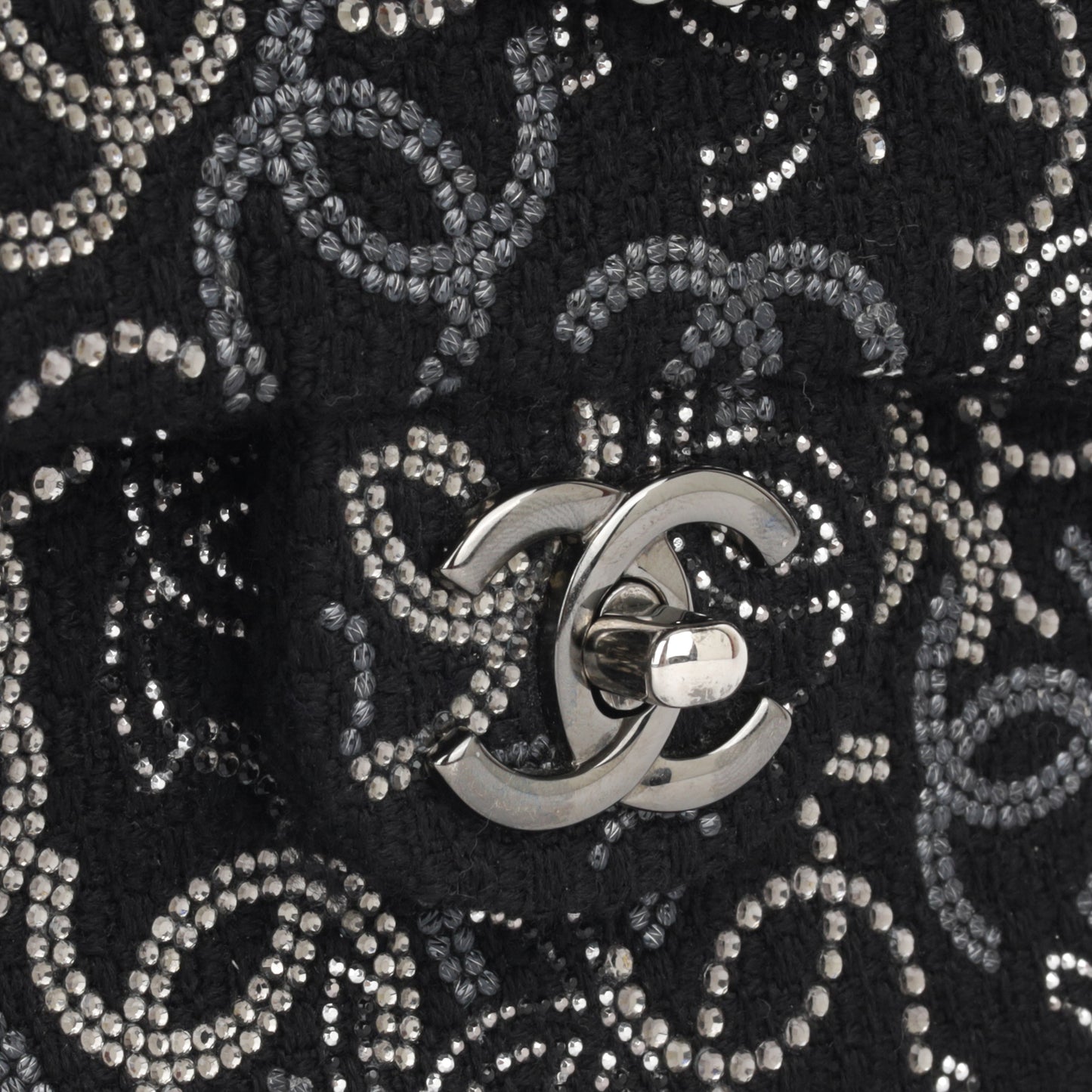 Strass Crystal Medium Flap Bag