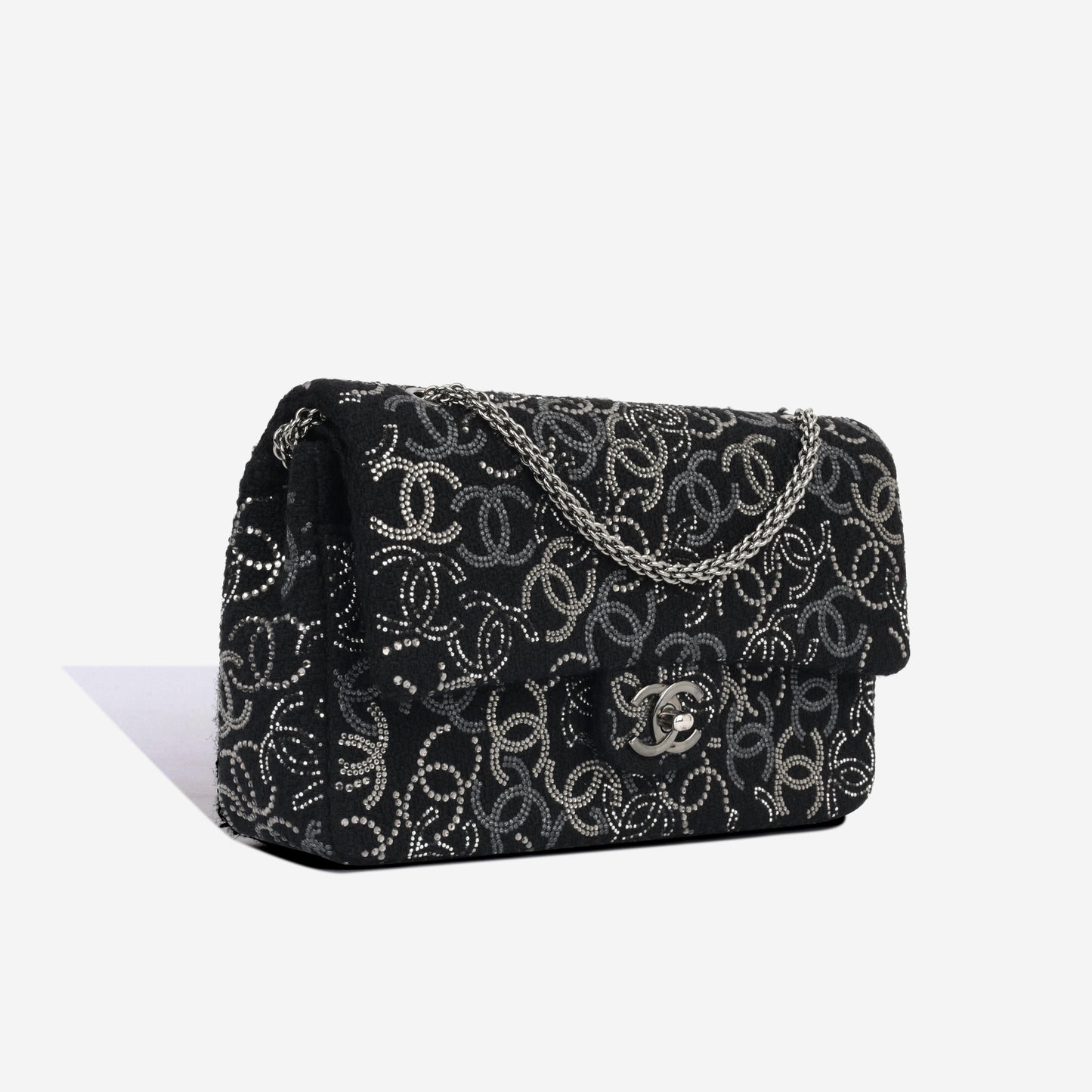 Strass Crystal Medium Flap Bag