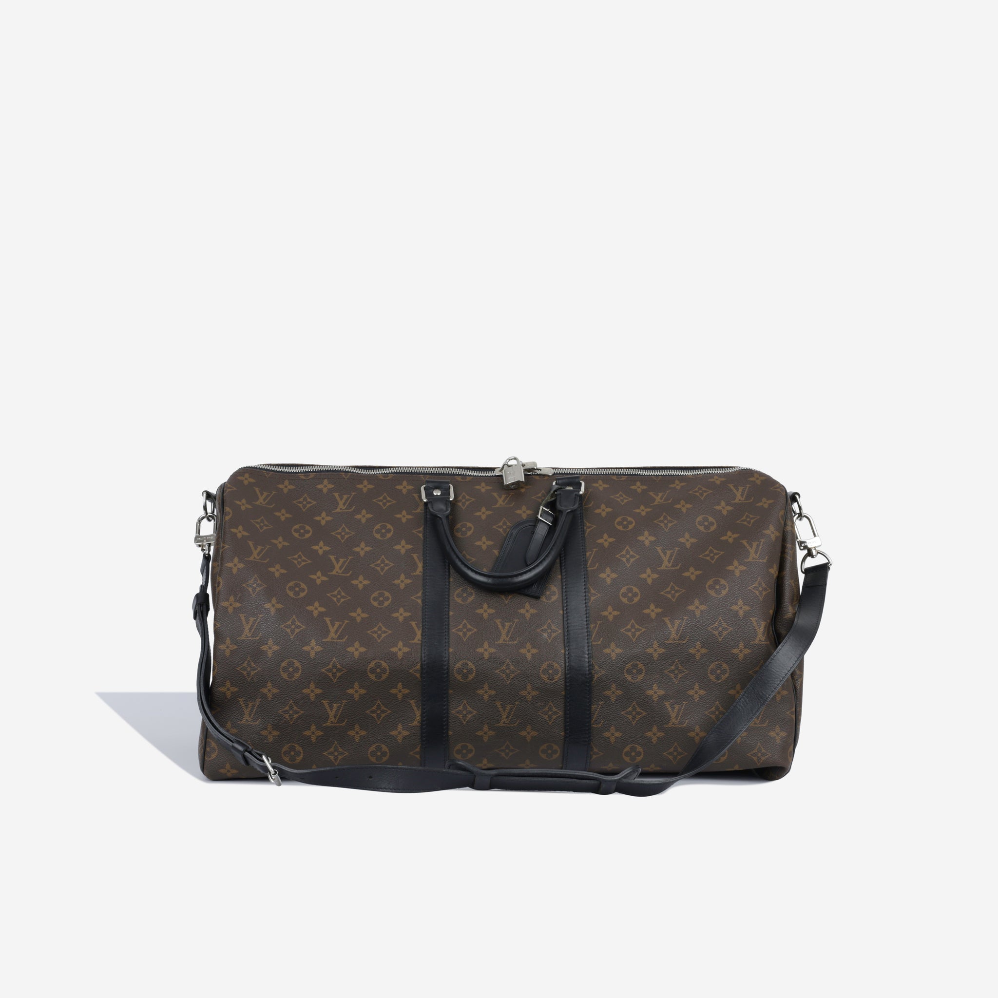 Louis Vuitton Monogram Keepall Bandouliere 55 Bag MW2300