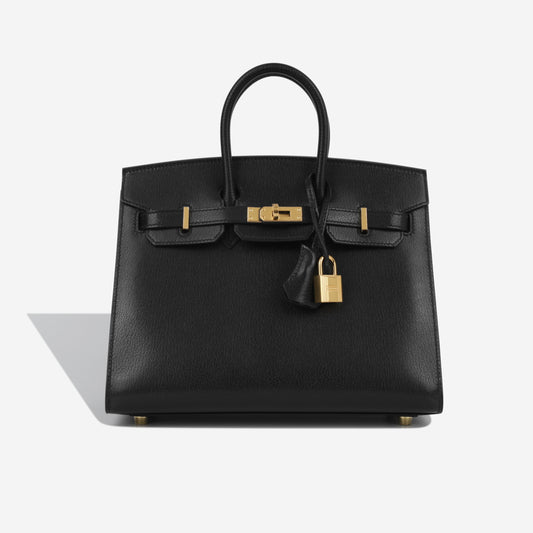 Birkin 25 - Noir Chevre