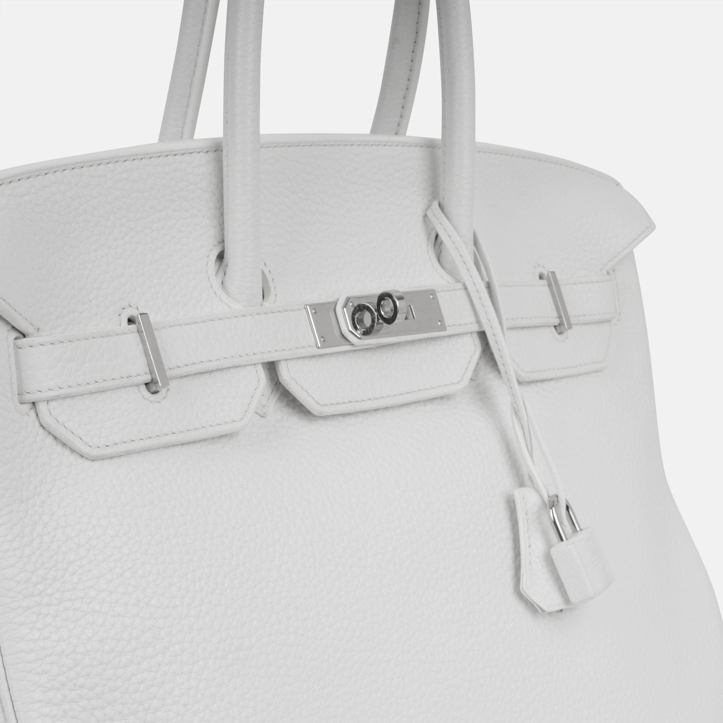 Birkin 35 - Blanc Clemence