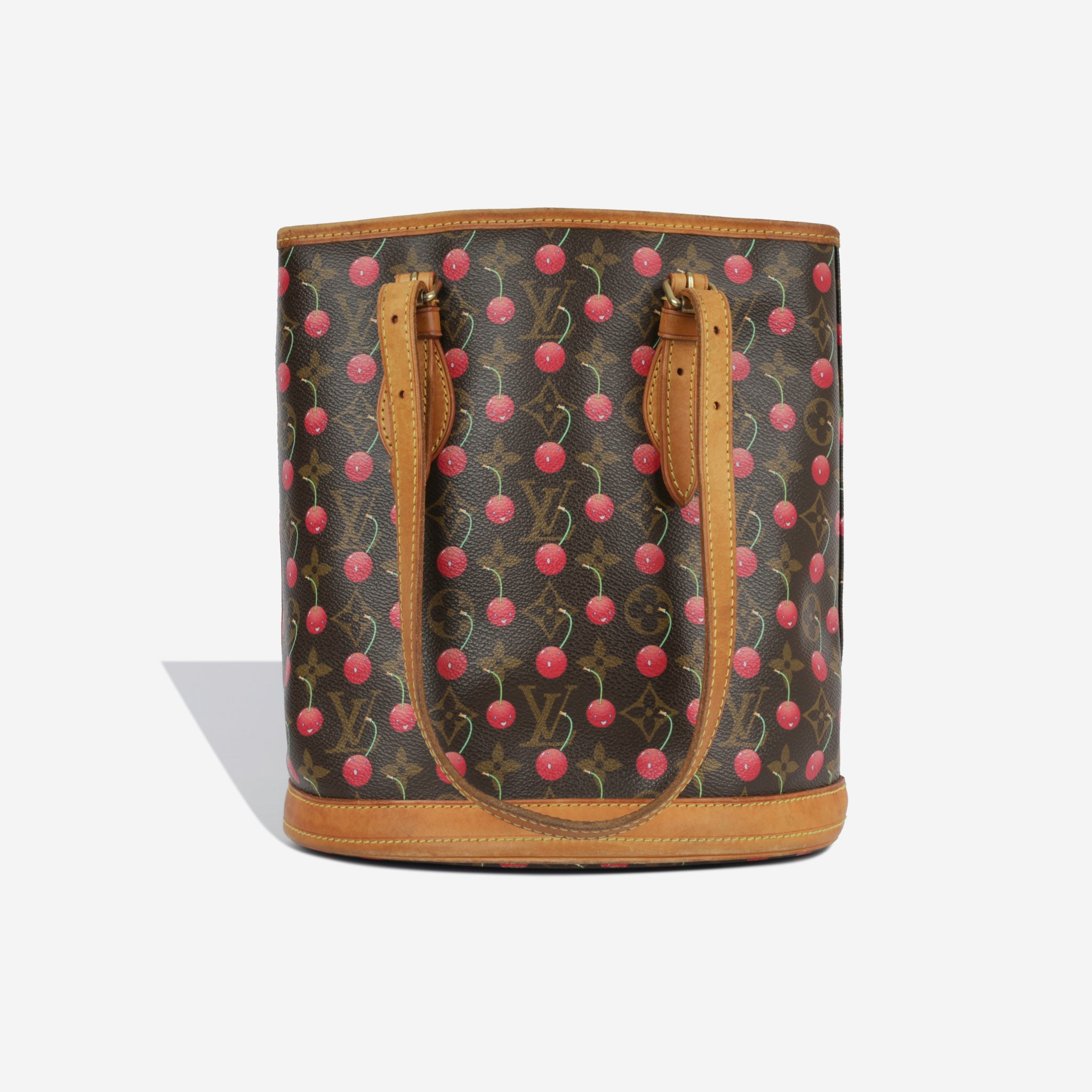 ✨Louis Vuitton Cerise Petite Bucket Bag Cherries Murakami Monogram Cherry  ✨ in 2023