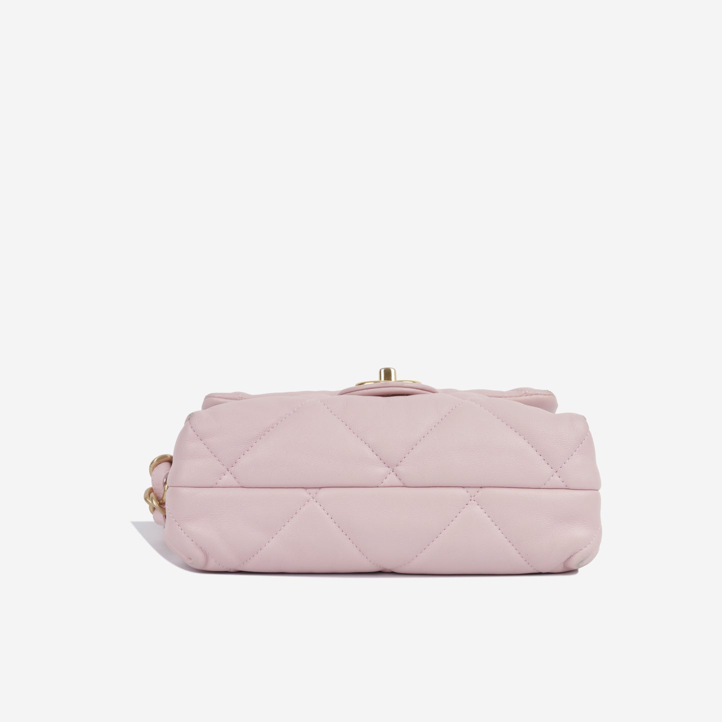Seasonal Square Flap - Pink Lambskin