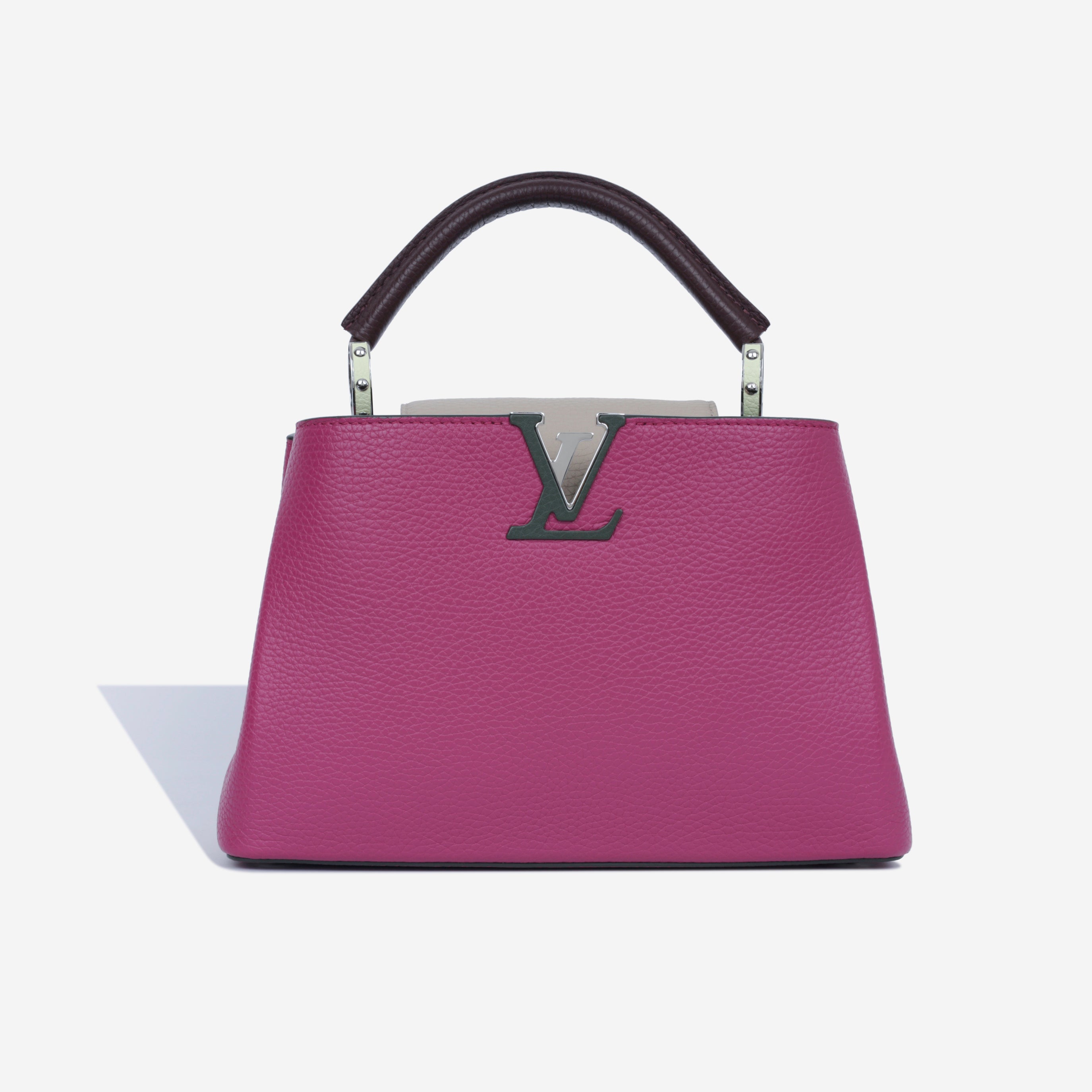 Louis Vuitton - Capucines BB - Magenta Taurillon SHW - Immaculate – Bagista