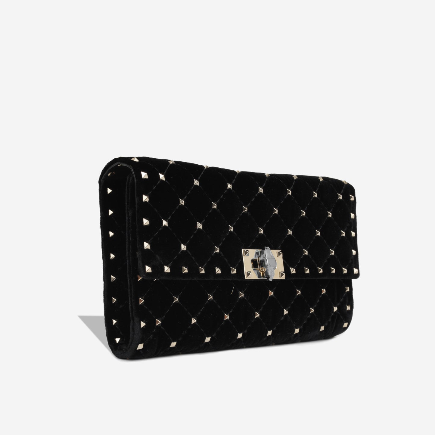 Rockstud Spike Crossbody Clutch