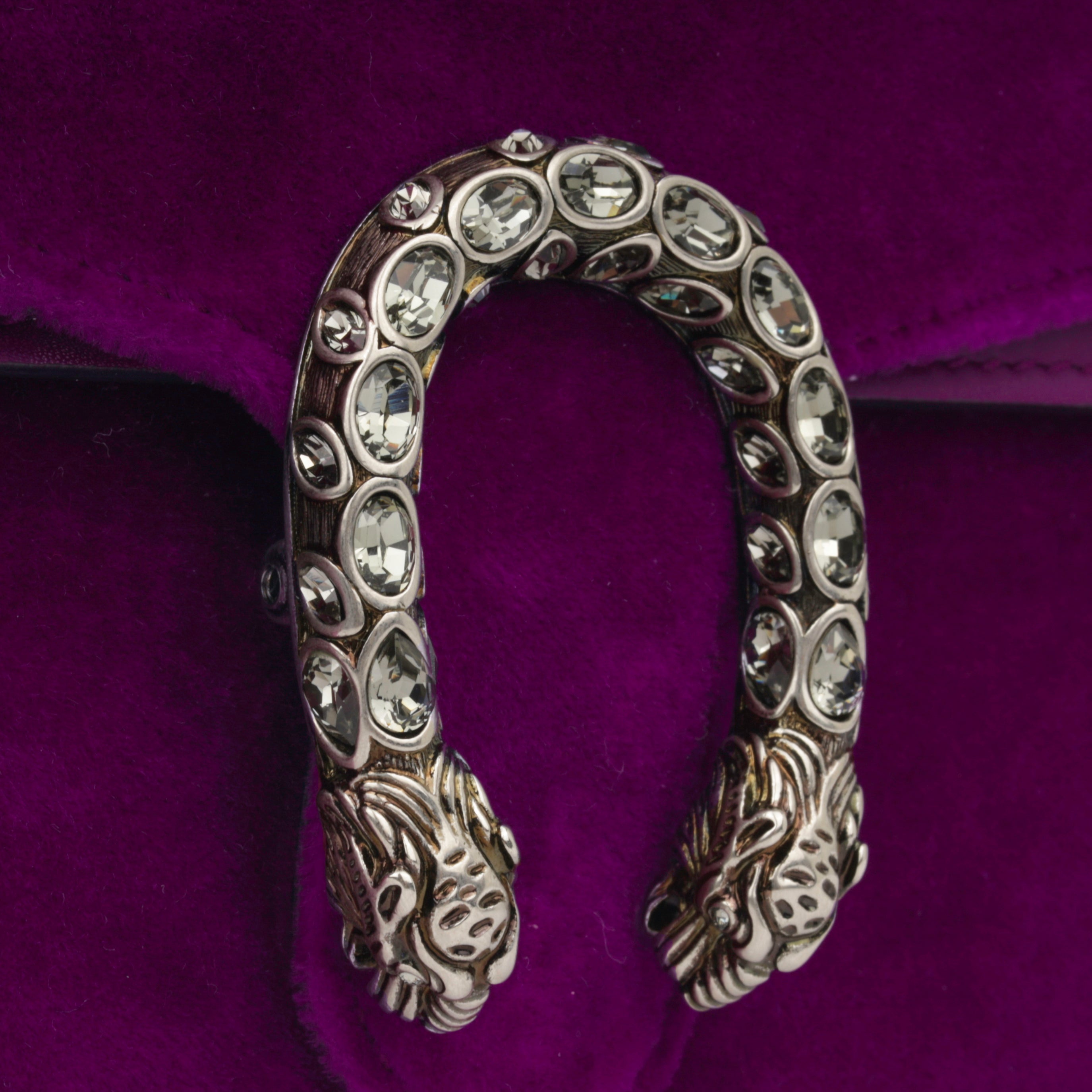 Gucci - Dionysus GG Super Mini Bag - Purple Velvet- Pre-Loved