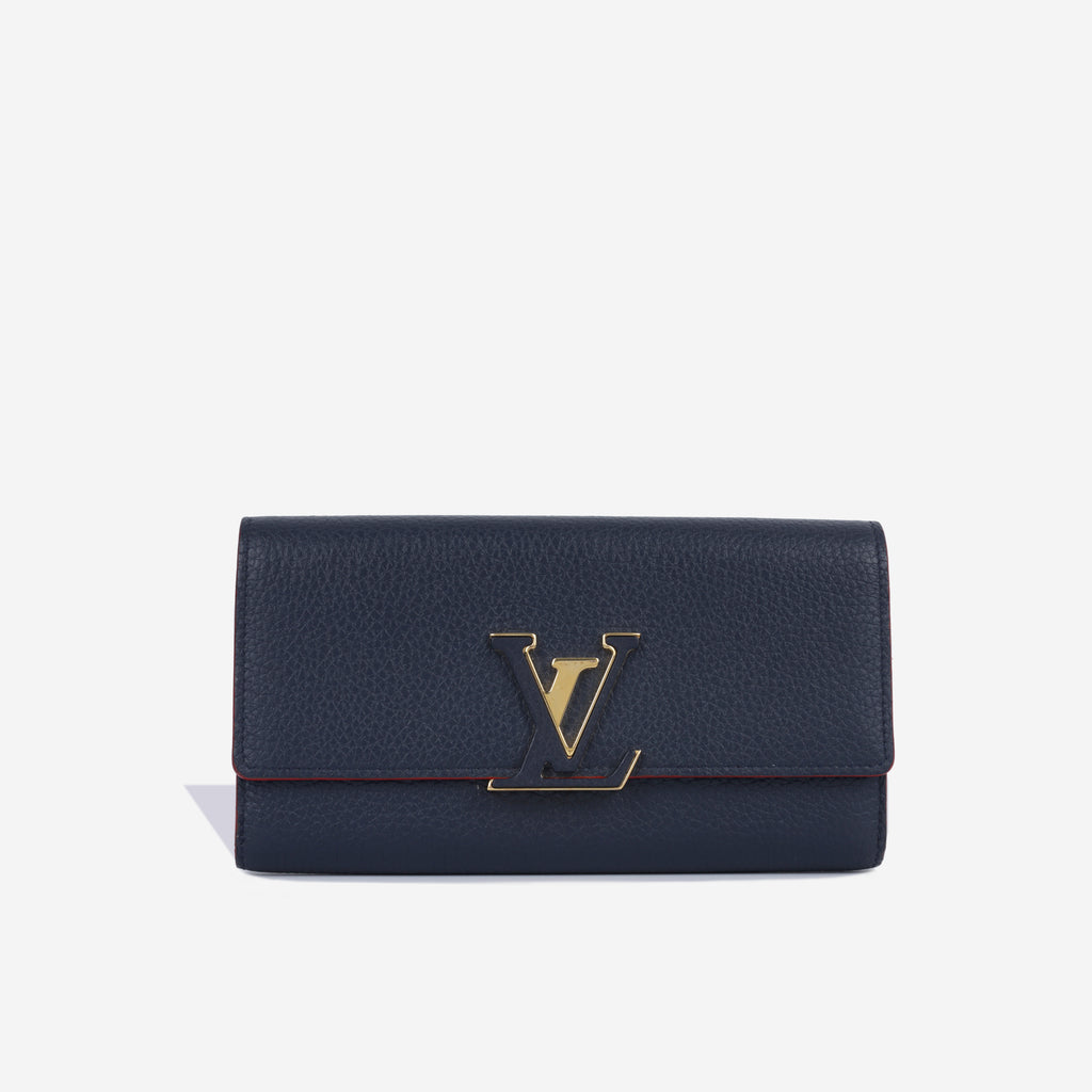 Louis Vuitton - Capucines Wallet - Marine Rouge GHW - Pre Loved - 2019