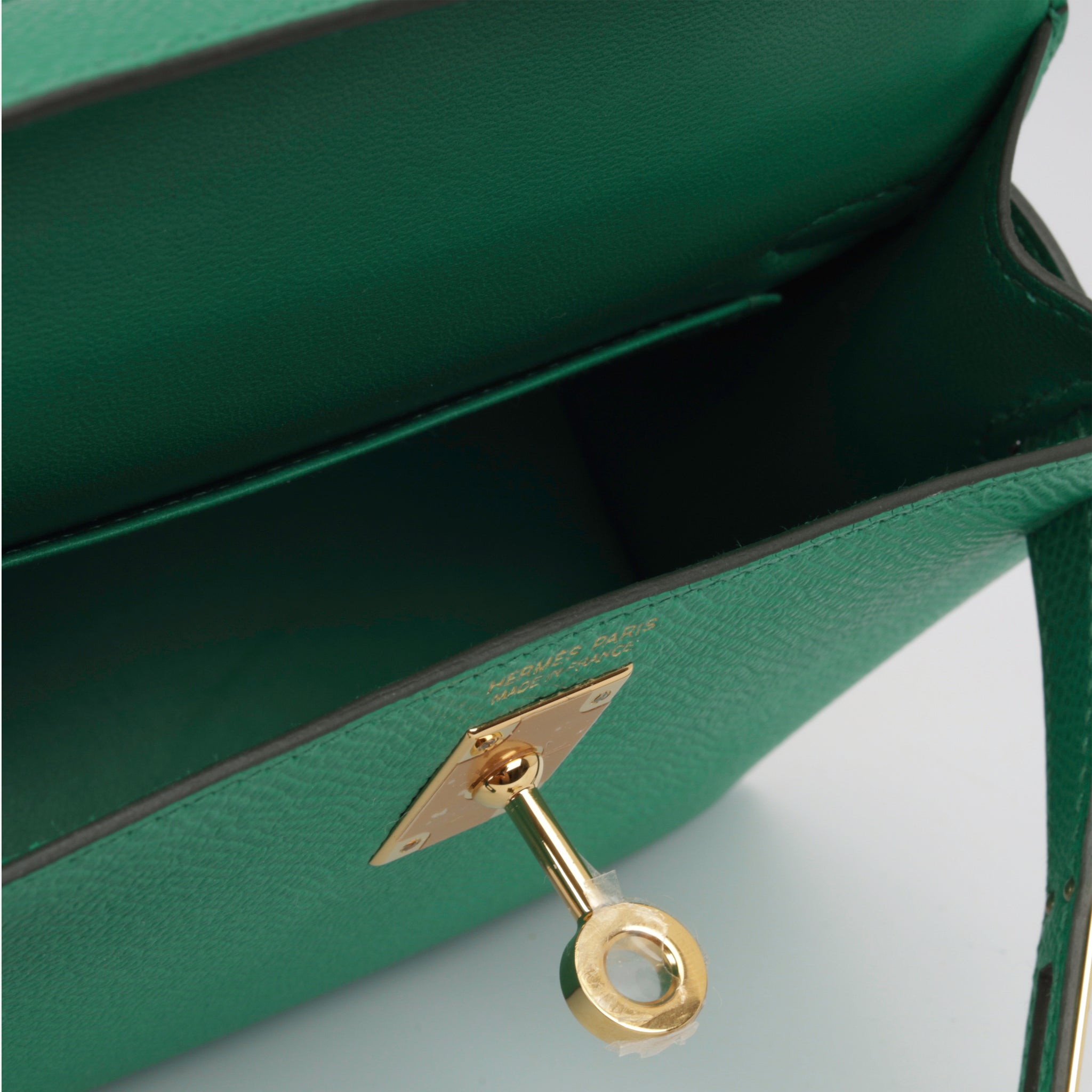 Hermès - Mini Kelly 20 - Vert Jade Epsom - GHW - Brand New - 2022 | Bagista