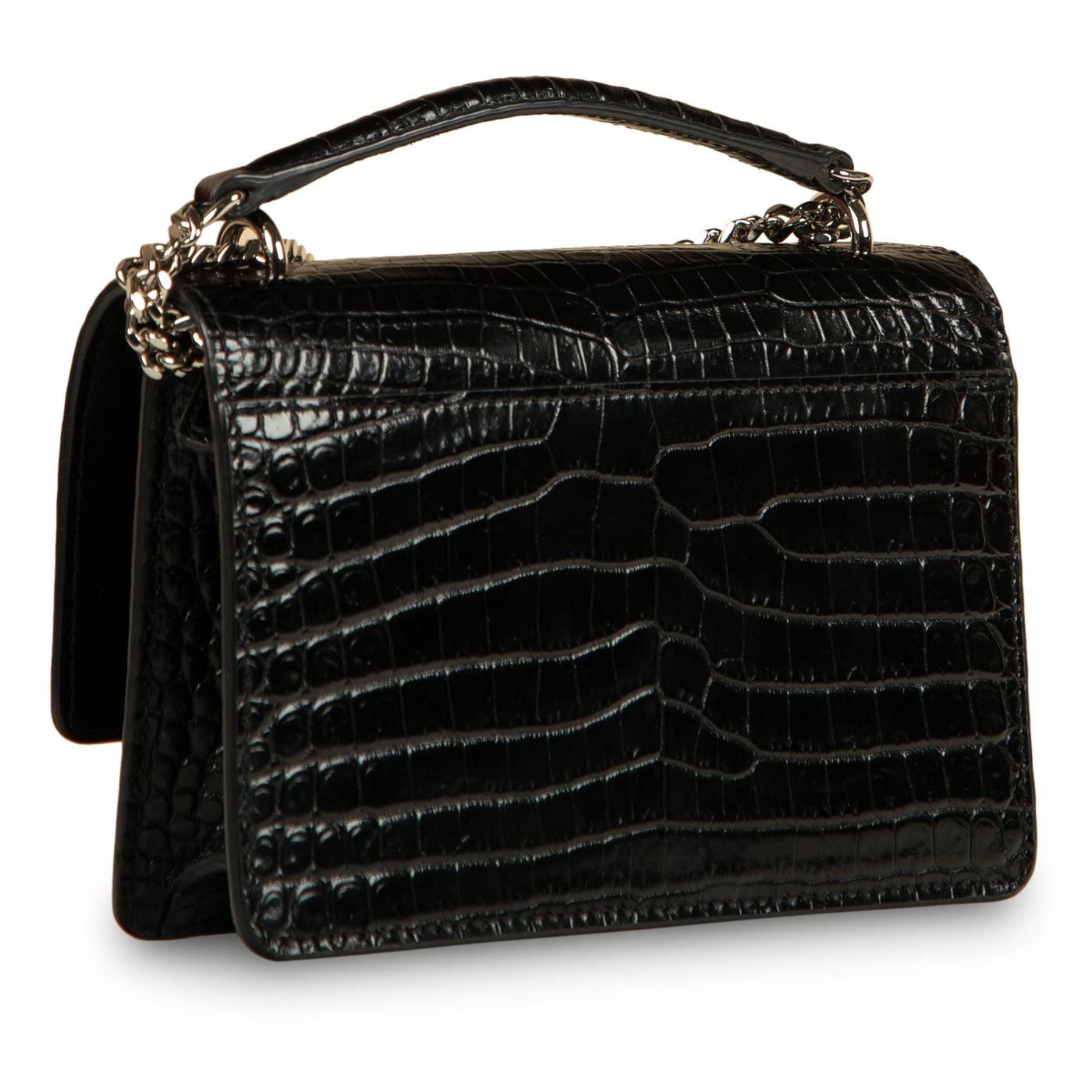 Mini Sunset Crossbody - Croc Embossed