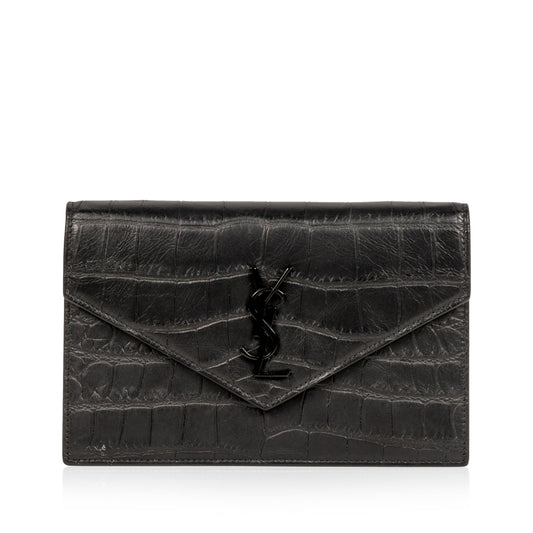 Envelope Crossbody - Croc Embossed