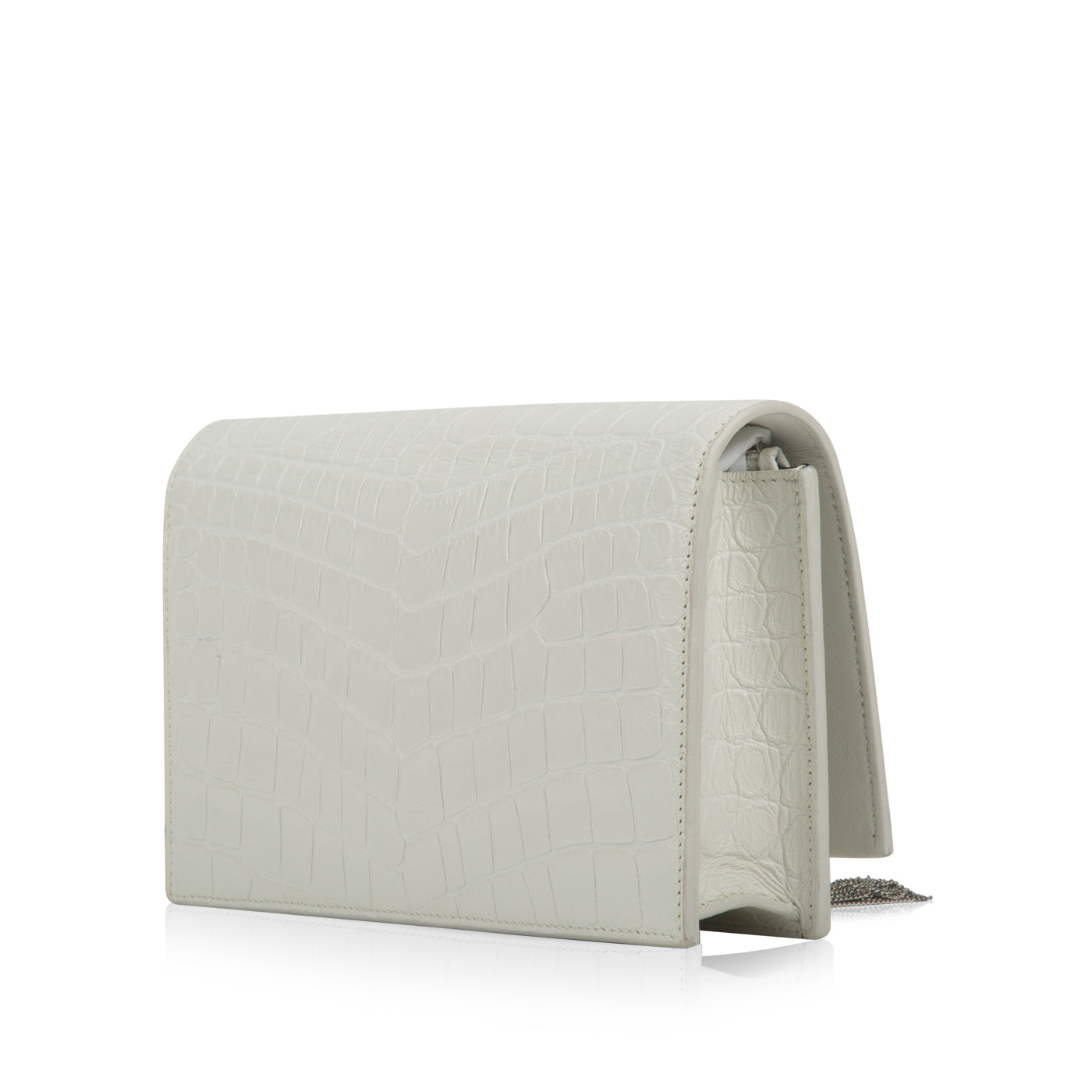 Small Kate Tassel - Croc Embossed