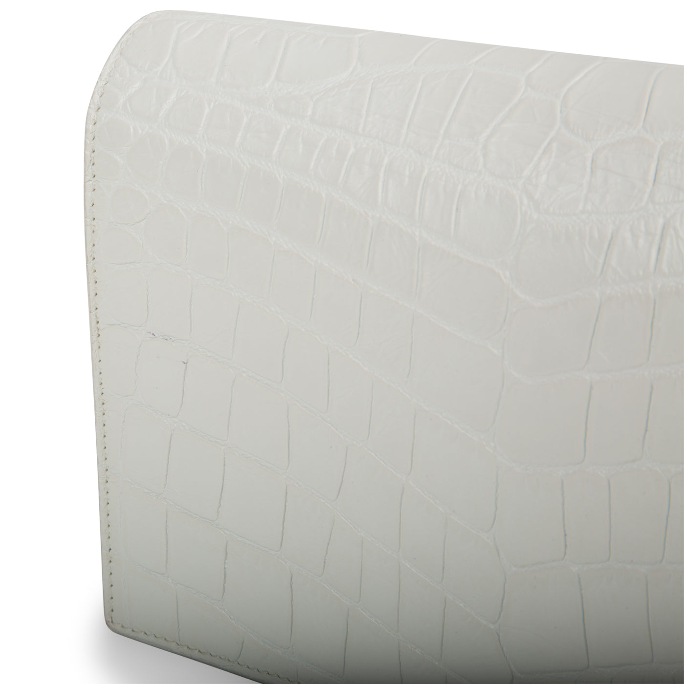 Small Kate Tassel - Croc Embossed