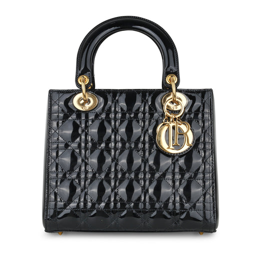 Medium Lady Dior - Patent