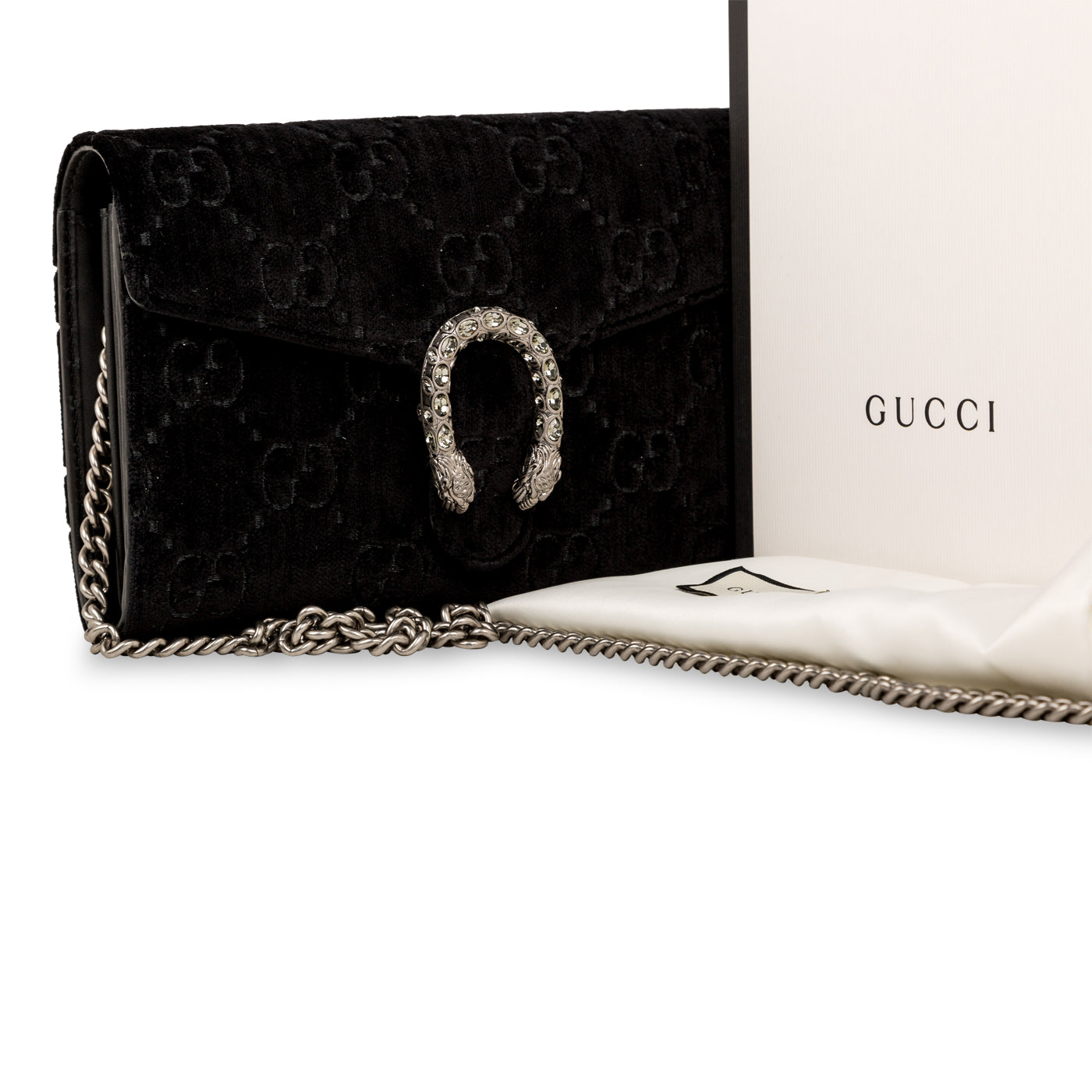 Gucci dionysus black discount velvet